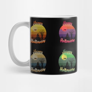 Happy Halloween Sunset Bundle Mug